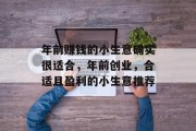 年前赚钱的小生意确实很适合,年前创业,合适且盈利的小生意推荐 年前赚钱的小生意确实很适合,年前创业,合适且盈利的小生意推荐