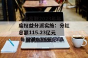 工业富联2023年年度权益分派实施:分红总额115.23亿元 每股派0.58元