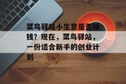 菜鸟驿站小生意是否赚钱?现在,菜鸟驿站,一份适合新手的创业计划 菜鸟驿站小生意是否赚钱?现在,菜鸟驿站,一份适合新手的创业计划