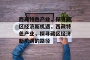 西藏特色产业,探寻藏区经济新机遇,西藏特色产业,探寻藏区经济新机遇的路径