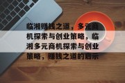临湘赚钱之道,多元商机探索与创业策略,临湘多元商机探索与创业策略,赚钱之道的启示 临湘赚钱之道,多元商机探索与创业策略,临湘多元商机探索与创业策略,赚钱之道的启示