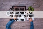 CBD周围做什么小生意可以赚大钱?,CBD周边商机,创业赚钱的十大小项目 CBD周围做什么小生意可以赚大钱?,CBD周边商机,创业赚钱的十大小项目