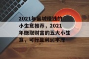 2021年县城赚钱的小生意推荐,2021年赚取财富的五大小生意,可行且利润丰厚 2021年县城赚钱的小生意推荐,2021年赚取财富的五大小生意,可行且利润丰厚