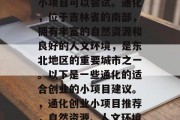 通化有许多适合创业的小项目可以尝试。通化,位于吉林省的南部,拥有丰富的自然资源和良好的人文环境,是东北地区的重要城市之一。以下是一些通化的适合创业的小项目建议。,通化创业小项目推荐,自然资源、人文环境与城市发展相融合