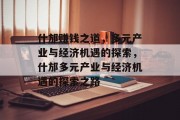 什邡赚钱之道,多元产业与经济机遇的探索,什邡多元产业与经济机遇的探索之路