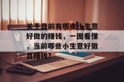 关于目前有哪些小生意好做的赚钱,一图看懂,当前哪些小生意好做且赚钱? 关于目前有哪些小生意好做的赚钱,一图看懂,当前哪些小生意好做且赚钱?