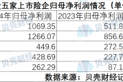 A股五大险企净利润涨超七成:投资驱动增长 股票投资总额破万亿