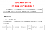 上市公司密集公告,A股并购重组成潮! 上市公司密集公告,A股并购重组成潮!