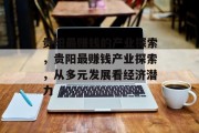 贵阳最赚钱的产业探索,贵阳最赚钱产业探索,从多元发展看经济潜力 贵阳最赚钱的产业探索,贵阳最赚钱产业探索,从多元发展看经济潜力