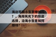 海边可做小生意赚钱吗?,海岸风光下的投资选择,沿海小生意如何赚钱? 海边可做小生意赚钱吗?,海岸风光下的投资选择,沿海小生意如何赚钱?