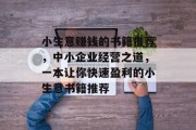 小生意赚钱的书籍推荐,中小企业经营之道,一本让你快速盈利的小生意书籍推荐
