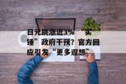 日元跳涨近3% “实锤”政府干预?官方回应引发“更多遐想”