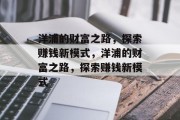 洋浦的财富之路，探索赚钱新模式，洋浦的财富之路，探索赚钱新模式