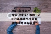 2019年什么小生意好做还赚钱?推荐,2019年哪些小生意容易赚钱并且有前景? 2019年什么小生意好做还赚钱?推荐,2019年哪些小生意容易赚钱并且有前景?
