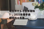 现在开什么小生意赚钱?,2023年春季最赚钱的小生意 现在开什么小生意赚钱?,2023年春季最赚钱的小生意