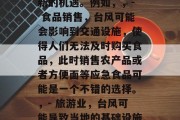 利用台风赚钱的小生意,台风过后,利用商机的新兴小生意,在这个变幻莫测的世界中,每一个人都有可能在台风或者突发事件后找到自己的财富。,这个机会并非偶然,而是基于我们对自然现象和市场变化的敏锐洞察。对于那些具备创新思维和积极应对能力的人来说,利用台风的机会不仅可以实现自我价值,也可以为社会创造新的价值。,在这个特定的时期,一些看似寻常的行业可能会被重新审视并产生新的机遇。例如,,- 食品销售,台风可能会影响到交通设施,使得人们无法及时购买食品,此时销售农产品或者方便面等应急食品可能是一个不错的选择。