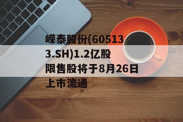 嵘泰股份(605133.SH)1.2亿股限售股将于8月26日上市流通 嵘泰股份(605133.SH)1.2亿股限售股将于8月26日上市流通