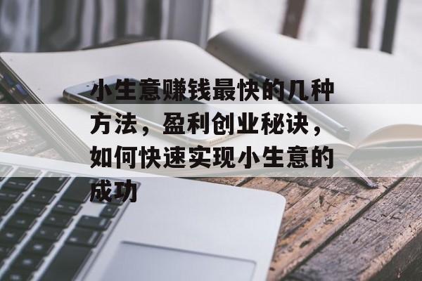 小生意赚钱最快的几种方法,盈利创业秘诀,如何快速实现小生意的成功 小生意赚钱最快的几种方法,盈利创业秘诀,如何快速实现小生意的成功