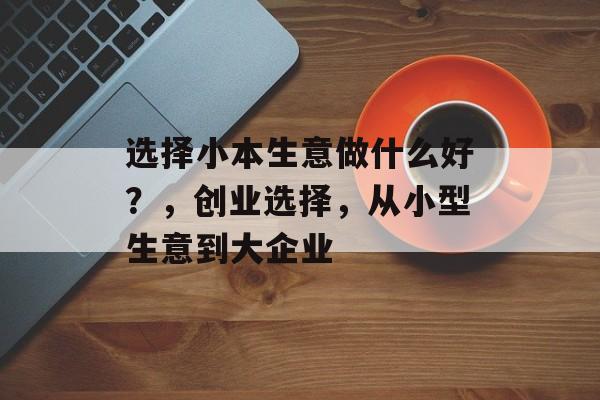 选择小本生意做什么好?,创业选择,从小型生意到大企业 选择小本生意做什么好?,创业选择,从小型生意到大企业