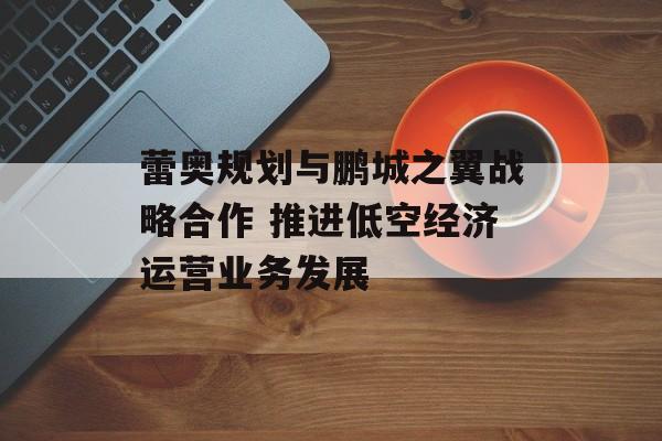 蕾奥规划与鹏城之翼战略合作 推进低空经济运营业务发展 蕾奥规划与鹏城之翼战略合作 推进低空经济运营业务发展