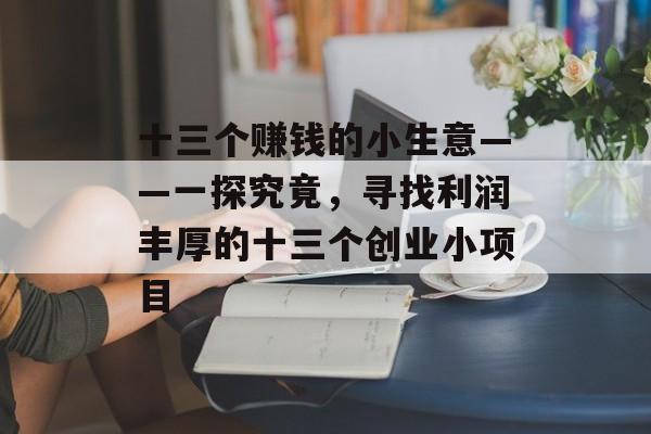 十三个赚钱的小生意——一探究竟,寻找利润丰厚的十三个创业小项目 十三个赚钱的小生意——一探究竟,寻找利润丰厚的十三个创业小项目