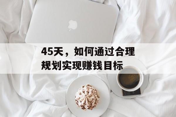 45天,如何通过合理规划实现赚钱目标 45天,如何通过合理规划实现赚钱目标
