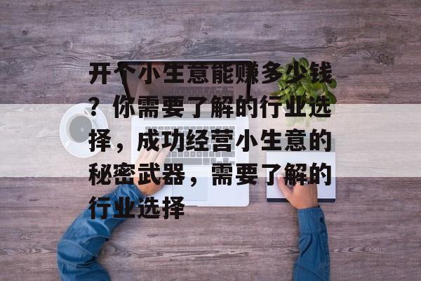 开个小生意能赚多少钱?你需要了解的行业选择,成功经营小生意的秘密武器,需要了解的行业选择 开个小生意能赚多少钱?你需要了解的行业选择,成功经营小生意的秘密武器,需要了解的行业选择