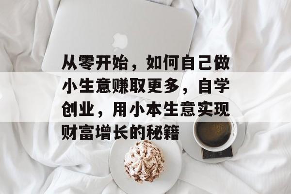 从零开始，如何自己做小生意赚取更多，自学创业，用小本生意实现财富增长的秘籍