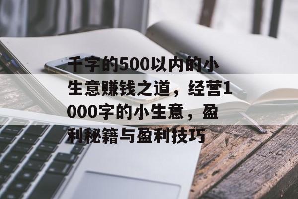 千字的500以内的小生意赚钱之道，经营1000字的小生意，盈利秘籍与盈利技巧